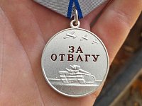 Боец из Аркадака награждён медалью «За отвагу»