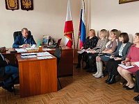 Заседание АТК по вопросам обеспечения правопорядка и безопасности в период подготовки и проведения предстоящих выборов состоялось в районной администрации