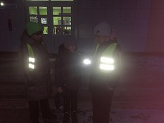 Аркадакские юидовцы приняли участие в профилактической акции «Засветись!» 