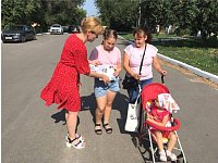 На улицах города Аркадака прошла правовая акция для детей