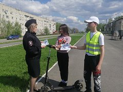 На улицах Аркадака прошла акция по профилактике детского дорожно-транспортного травматизма