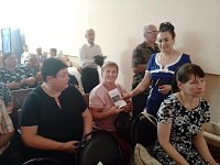 Специалисты Центра соцобслуживания провели информационную встречу с кистендейцами