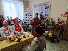 В Аркадакской центральной библиотеке прошло мероприятие, посвящённое истории русского самовара