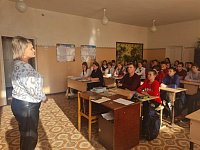 Представители Аркадакского техникума сельского хозяйства в рамках профориентационной работы посетили городские школы