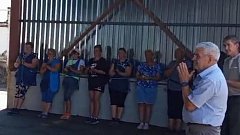 Росташовские "Сударушки" выступили с концертом на току