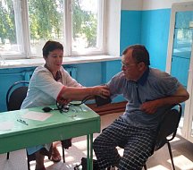 Мобильная бригада побывала в селе Подгорном