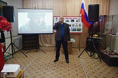 Сегодня в Аркадакском музее краеведения  встретились воины-интернационалисты