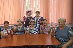 В районном Центре соцобслуживания побывали пенсионеры из посёлка Октябрьский