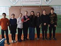 Накануне Дня студента в Баклушинской школе прошла "классная встреча"