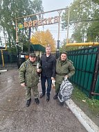 Мобилизованные земляки благодарят аркадакцев за помощь и поддержку