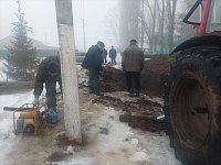В Росташах устранили техническую неисправность водопроводных сетей