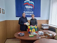 Василий Кравцов подарил частичку тепла и заботы детям, находящимся на длительном лечении