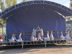 Вечер, наполненный музыкой и песнями, поднял аркадакцам настроение