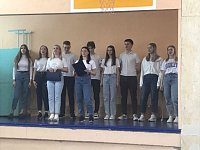 Семёновские школьники принимали у себя участников лыжного похода из Турков