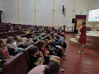 В районном Доме культуры прошёл детский тематический час 