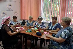 В районном Центре соцобслуживания побывали пенсионеры из посёлка Октябрьский