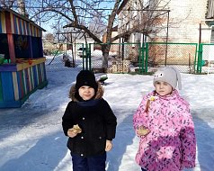 В Аркадаке дошколята встретили Масленицу с блинами