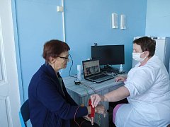 В село Новосельское прибыл «Маршрут здоровья»
