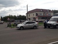 "Покатушки" несовершеннолетнего мотопедиста закончились дорожно-транспортным происшествием