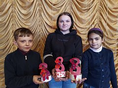 Чиганакские дети готовятся поздравить своих родных с праздником весны