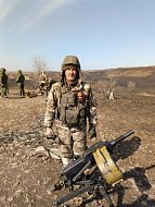 Доброволец Юрий Дворников из Аркадака принимал участие в  боях за освобождение Авдеевки