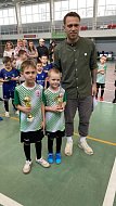 Победу в турнире по мини-футболу юные аркадакские спортсмены подарили своим мамам