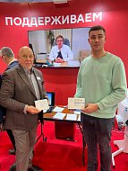 На выставке «Россия» представили саратовскую заживляющую повязку из хитина насекомых и ракообразных 