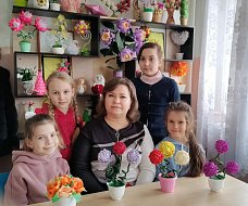 В Аркадакском Доме детского творчества дополнительное образование школьников проходит по нескольким направлениям