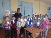 Сотрудники Госавтоинспекции провели мастер-класс для дошколят