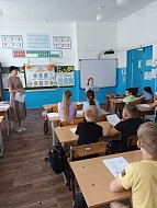С отдыхающими пришкольного лагеря городской школы № 2 говорили о правилах безопасности на водоёмах