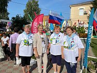 Аркадакские «серебряные» волонтёры побывали в гостях в Ртищевском районе