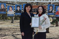 На областной Доске почёта работников культуры - Наталья Муканова из Аркадака 