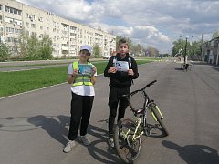 На улицах Аркадака прошла акция по профилактике детского дорожно-транспортного травматизма