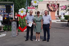 Аркадакские семьи принимали поздравления с Днём семьи, любви и верности