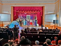 Рождественское представление прошло в районном Доме культуры