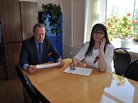 В районе побывала депутат облдумы Виктория Костенко