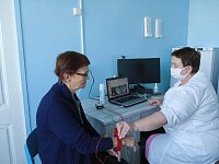 В село Новосельское прибыл «Маршрут здоровья»