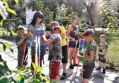 В Центре социального обслуживания населения для детей прошло развлекательное мероприятие «Тропою знаний» 