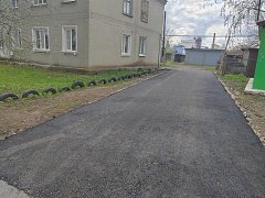 В Аркадаке продолжают обустраивать дворовые территории