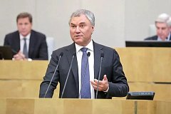 Вячеслав Володин об  "ошибке, которую нельзя допустить"