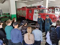 Юбилей пожарной охраны в России огнеборцы Аркадака обозначили экскурсиями для детей