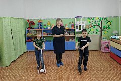 С аркадакскими дошколятами говорили о дисциплине на дороге