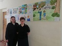 Аркадакские дети рисовали инспекторов по делам несовершеннолетних