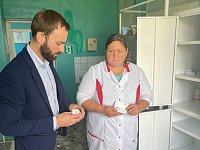 В Малиновке начал свою работу аптечный пункт