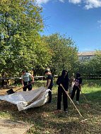 Студенты медицинского колледжа присоединились к благоустройству Аркадака