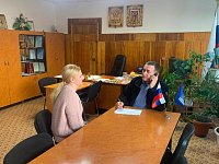 Василий Михайлович Кравцов дал старт неделе приёмов граждан по вопросам социальной поддержки населения