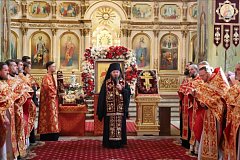 Аркадакцы побывали на Великой службе в Покровском соборе Саратовской Митрополии