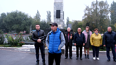 Проводы по мобилизации прошли на центральной площади Аркадака