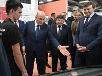 Михаил Мишустин с коллегами из СНГ посетил Международную выставку-форум «Россия» на ВДНХ
