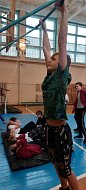 Учащиеся первой городской школы проверяют уровень своей физической подготовленности
